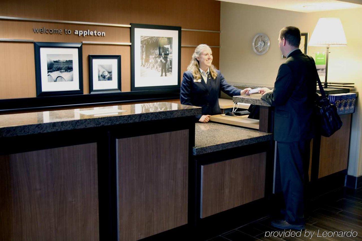 Hampton Inn Appleton-Fox River Mall Area Interieur foto